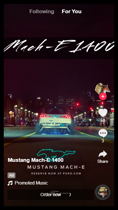 Ford Mustang | Mach-E 1400- Burning Night (NSFW)